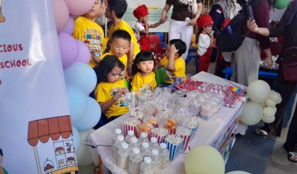 Market Day TK Paramount School Berlangsung Meriah dan Penuh Pembelajaran